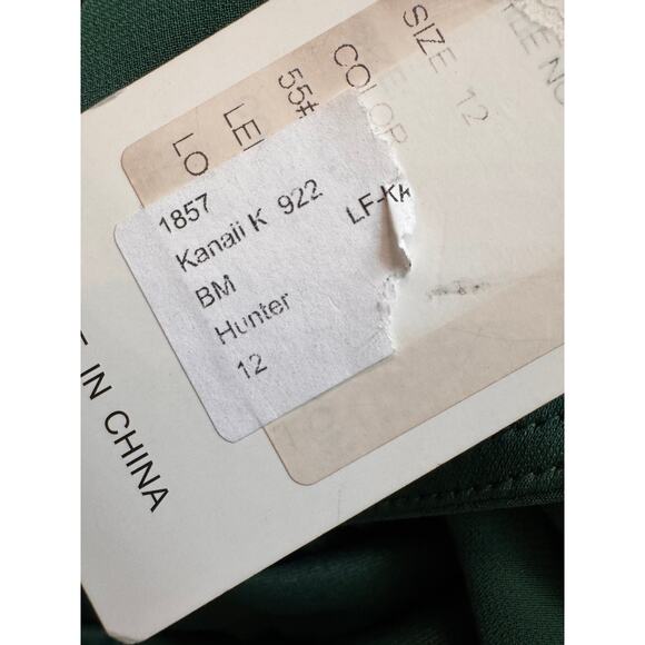 New KANALI K Women's Hunter Halter Neck A-line Bridesmaid Gown Size 12 - Picture 8 of 8